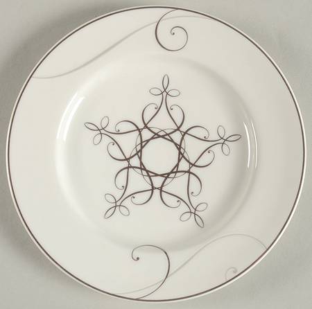 Platinum Wave Appetizer Plate