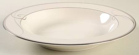 Platinum Wave 10" Pasta Serving Bowl