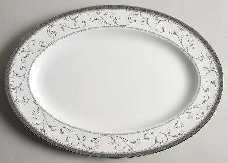 Corinth 16" Oval Serving Platter