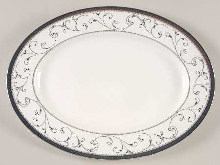 Corinth 12" Oval Serving Platter