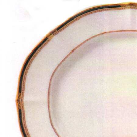 Gilded Emerald by Noritake