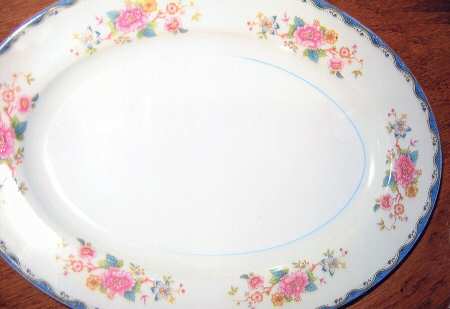 N3157 14" Oval Serving Platter