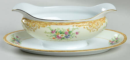 Ahlen Gravy Boat with Attached Underplate