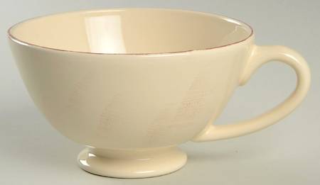 Maintenon Patine Vanilla Cereal Bowl/Cup W/Handle