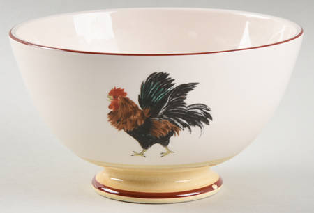 Cour Normandie Golden Straw Footed Soup/Cereal Bowl