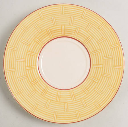 Cour Normandie Golden Straw Saucer for Flat Cup
