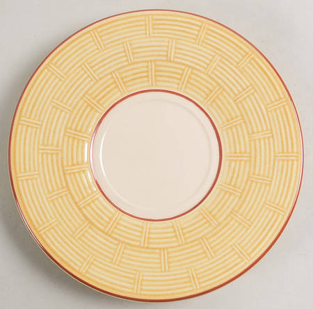 Cour Normandie Golden Straw Saucer for Flat Cup
