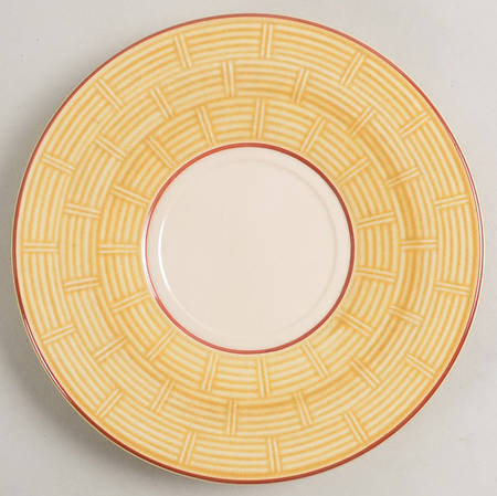 Cour Normandie Golden Straw Saucer for Flat Cup