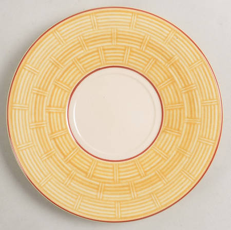 Cour Normandie Golden Straw Saucer for Flat Cup