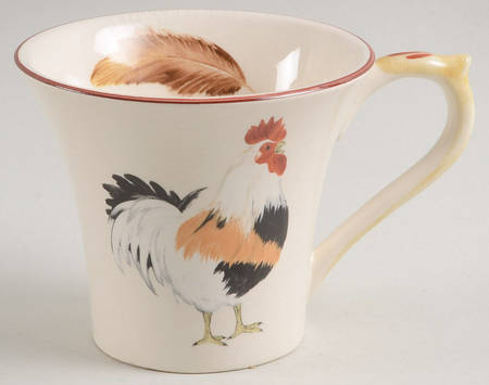 Cour Normandie Golden Straw Flat Cup