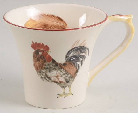Cour Normandie Golden Straw Flat Cup