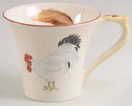 Cour Normandie Golden Straw Flat Cup