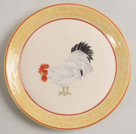 Cour Normandie Golden Straw Canape Plate