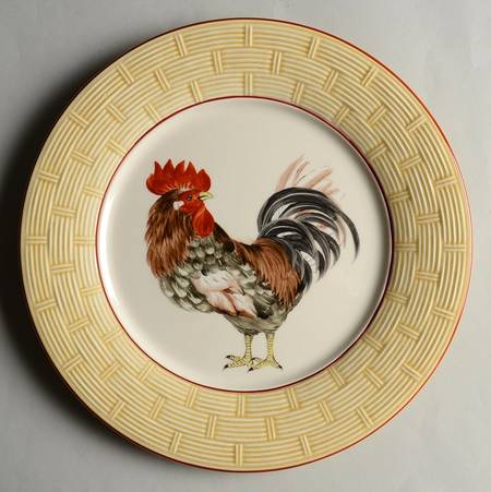 Cour Normandie Golden Straw Dinner Plate