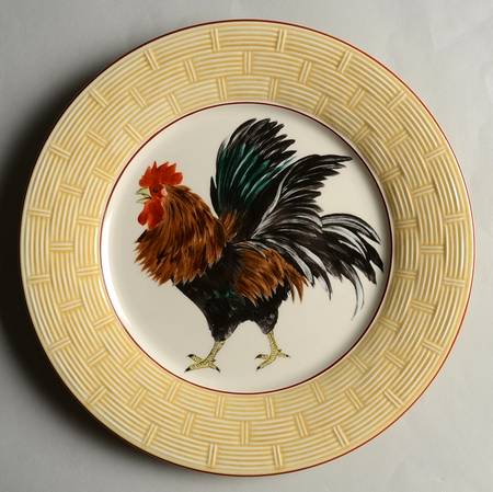 Cour Normandie Golden Straw Dinner Plate