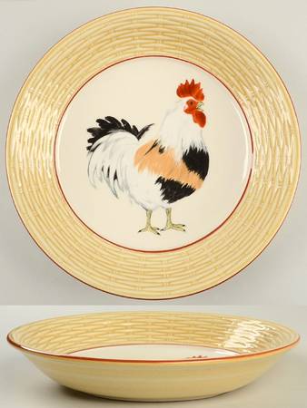 Cour Normandie Golden Straw Soup/Cereal Bowl
