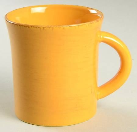 Maintenon Patine Yellow Mug