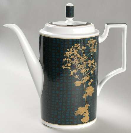 Verdena Gold Coffee Pot & Lid