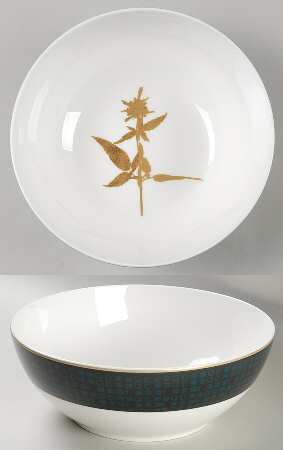 Verdena Gold 8" Round Vegetable Bowl