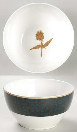 Verdena Gold Fruit/Dessert (Sauce) Bowl