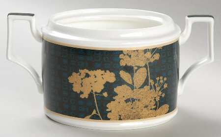 Verdena Gold Sugar Bowl No Lid
