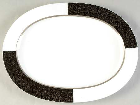 Evening Glow 14" Oval Serving Platter