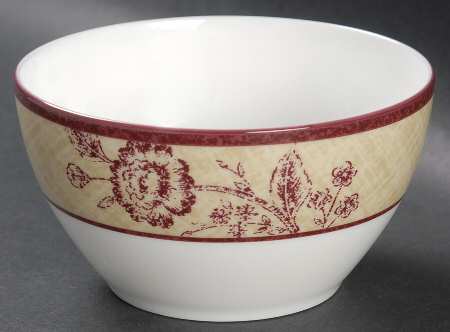 Tapestry Rose Fruit/Dessert (Sauce) Bowl