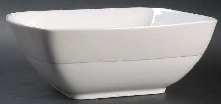 Wind Dance 9" Square Salad Serving Bowl