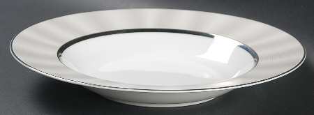 Silk Platinum 9" Soup/Pasta Bowl