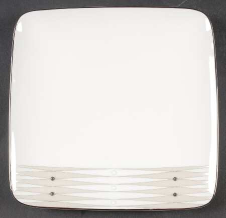 Metronome Square Salad Plate