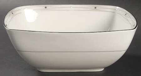 Metronome 9" Square Salad Serving Bowl
