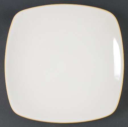 Colorwave Mustard Square Dinner Plate by Noritake