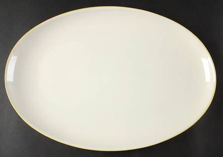 Colorwave Mustard 16" Oval Serving Platter