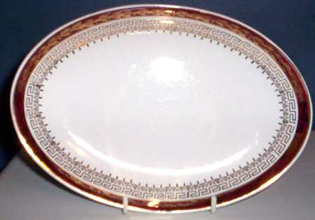 NOS1 12" Oval Serving Platter