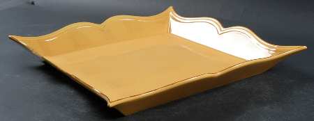 Versailles Carre Patine Yellow by Niderviller (France)