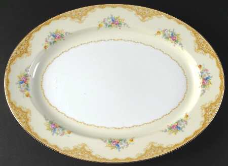 N3239 16" Oval Serving Platter