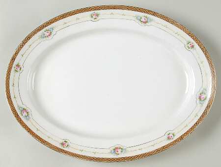 N3244 13" Oval Serving Platter