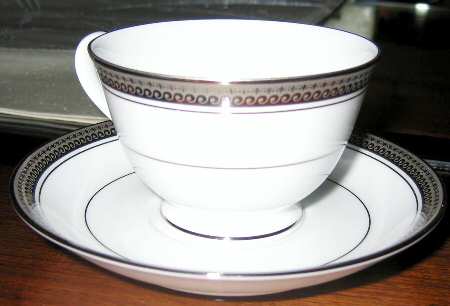 N3279 Footed Cup & Saucer Set