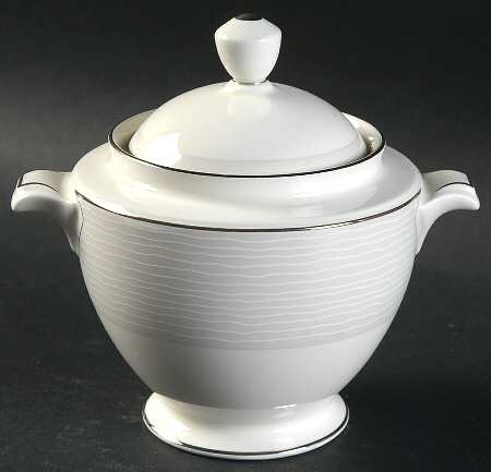 Atlantique Sugar Bowl & Lid