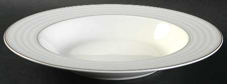 Windsor Platinum Large Rim Soup Bowl
