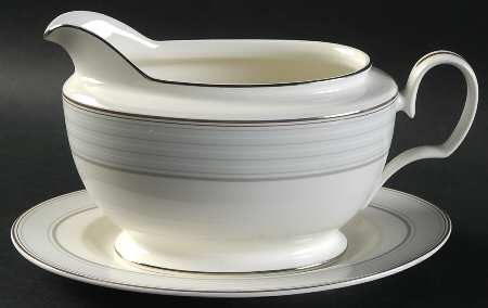 Windsor Platinum Gravy Boat & Underplate