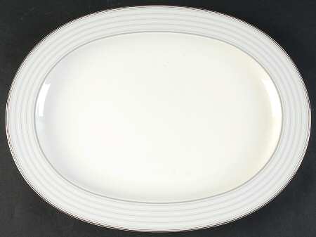 Windsor Platinum 14" Oval Serving Platter