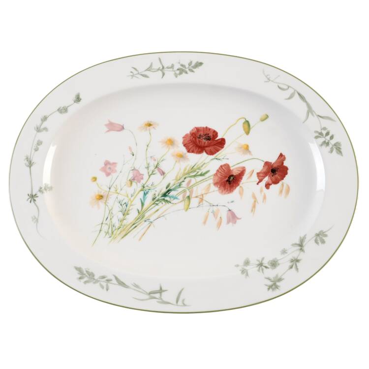 Country Diary 14" Oval Serving Platter
