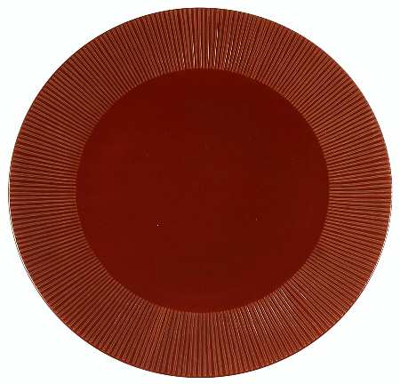 Red Pepper 12" Chop Plate (Round Platter)