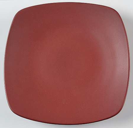 Kona Burgundy Square Salad Plate