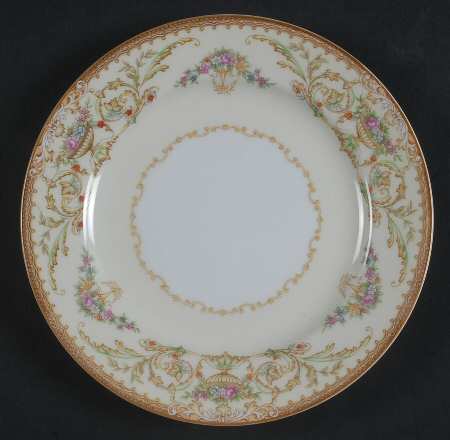N3286 (Mustard Trim) Bread & Butter Plate