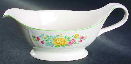 Mixed Bouquet Gravy Boat