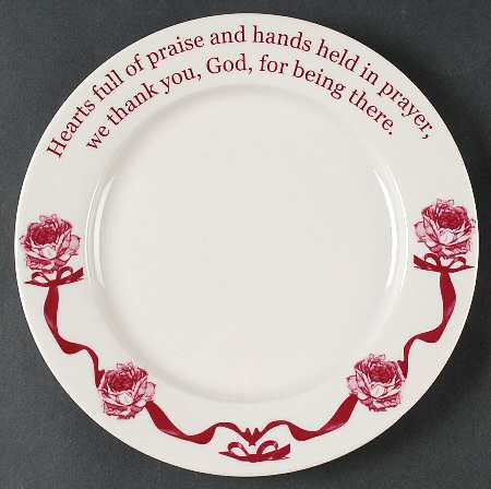 Grace Cranberry (Series 102) Dinner Plate