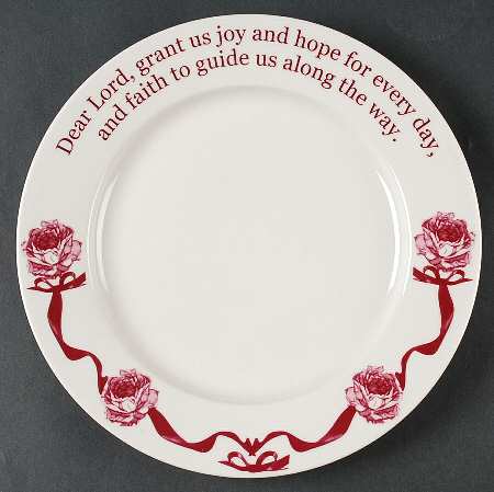 Grace Cranberry (Series 102) Dinner Plate