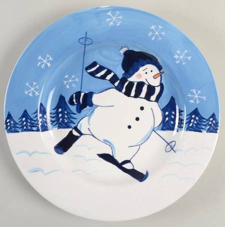 Winter Valley Dinner Plate